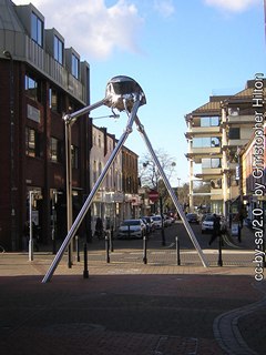 Woking Martian Sculpture